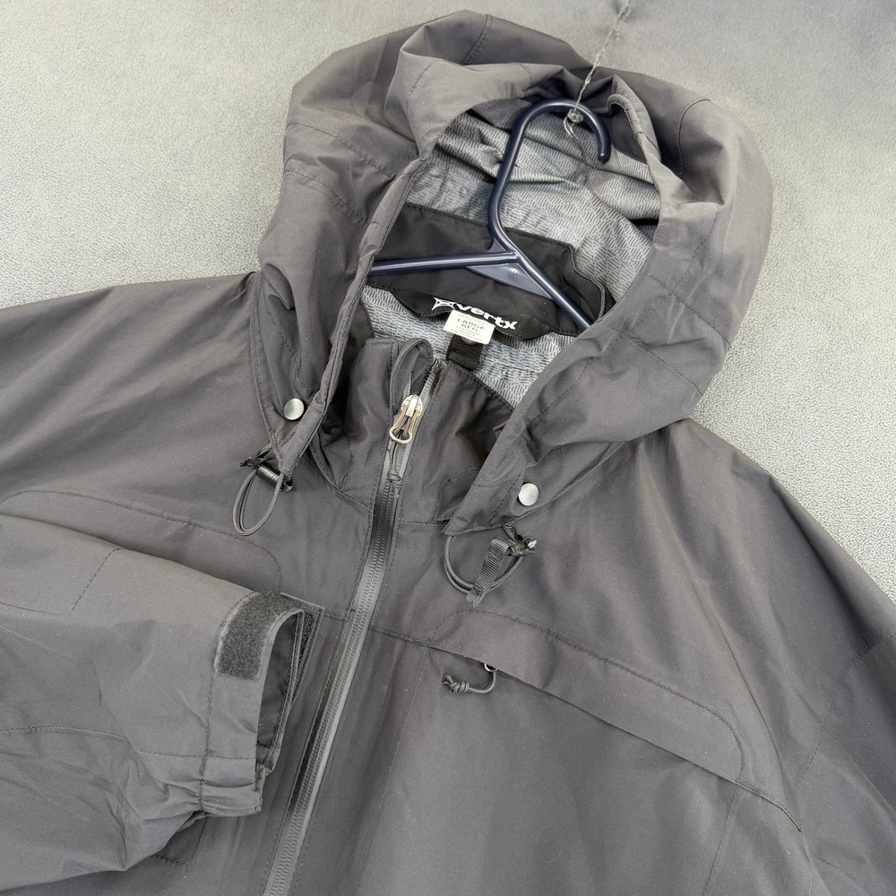 Vertx Integrity Waterproof Jacket Mens L Large Black Tactical Shell F1 VTX8800